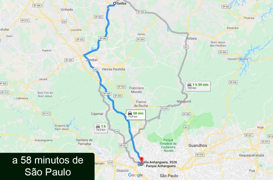 Condomínio Village das Palmeiras Itatiba Lotes de 1000 m² - Alto Padrão