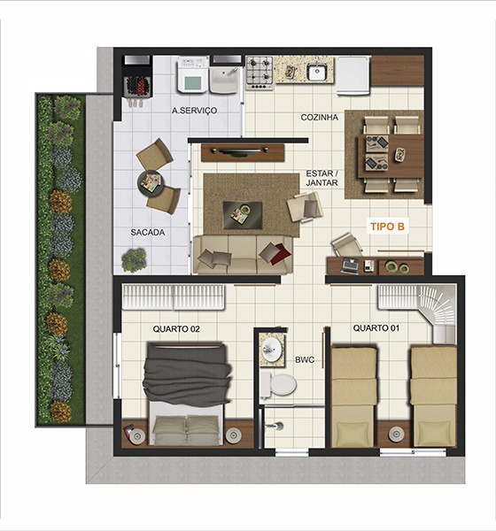 Boulevard das Palmeiras Cristo Rei Içara