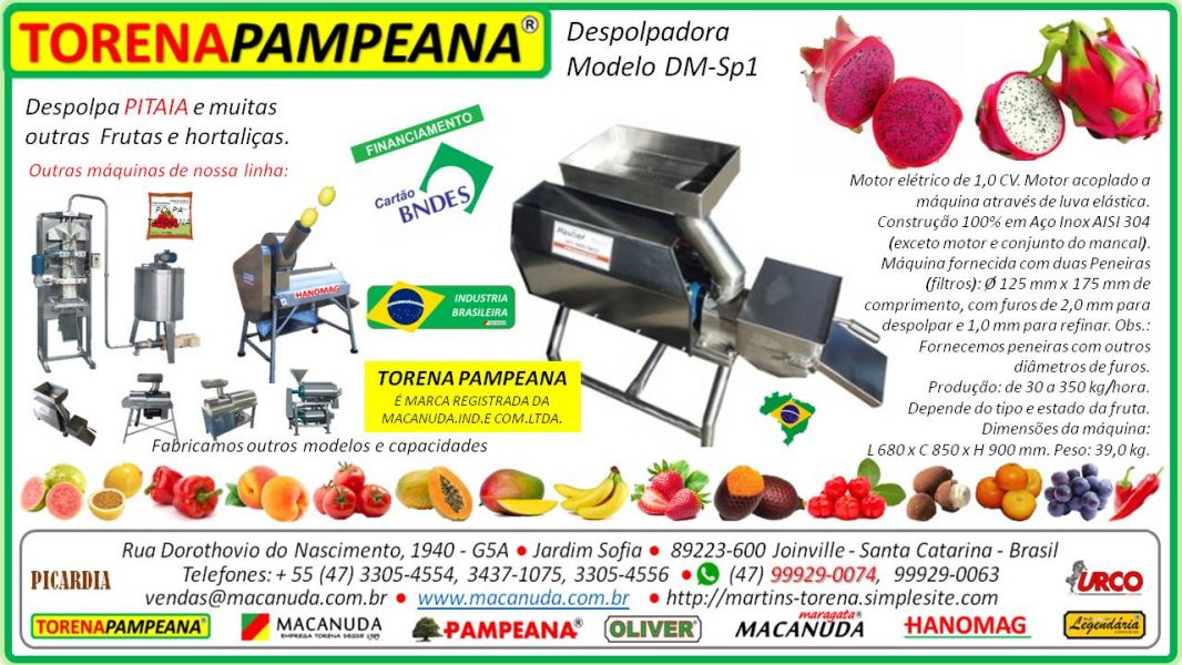 TORENA PAMPEANA a marca da Máquina