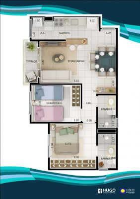 Apartamentos (Empreendimento Altos de Iboruna)