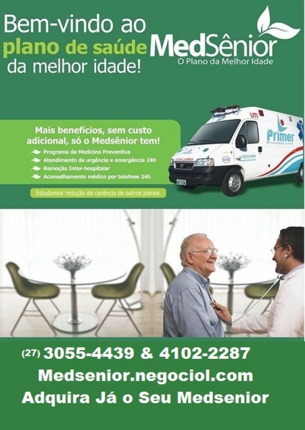 Medsenior Tabelas aqui (27) 3055-4439