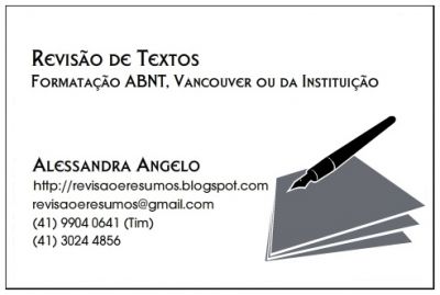 Revisão de textos (literários, acadêmicos, médicos) e ABNT