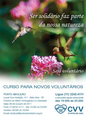 CURSO PARA VOLUNTARIOS