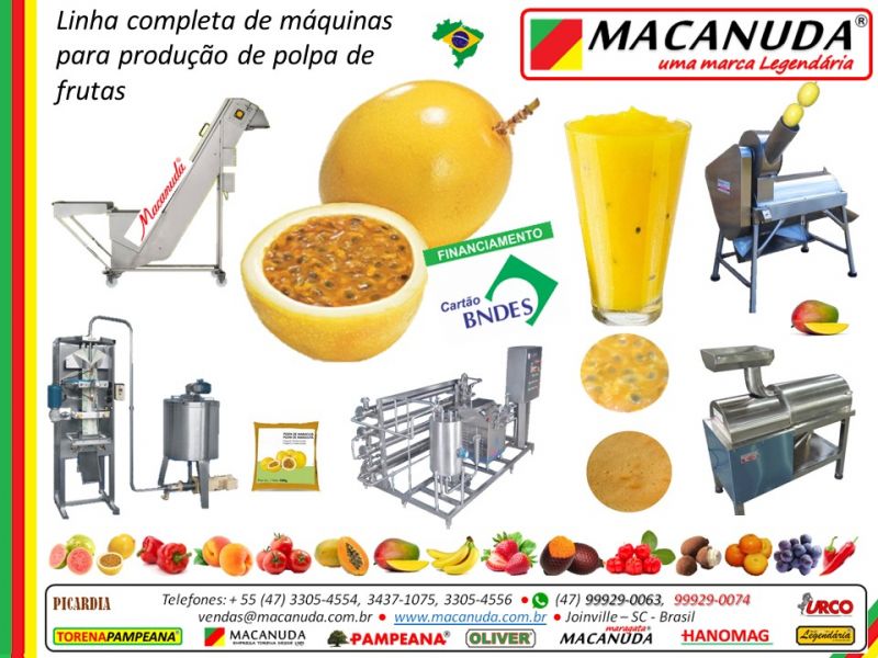Maracujá do Alto Paranaíba Máquinas Pra Polpa Macanuda