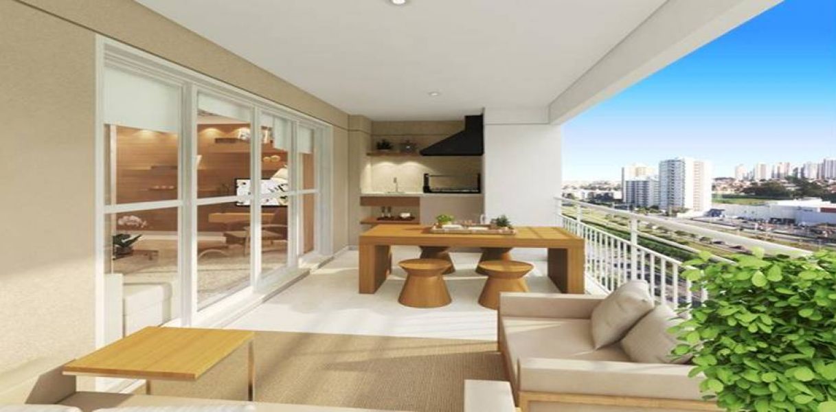 Apartamento 124m2 3 Dormitórios Varanda Gourmet - Jardim das Colinas São José dos Campos