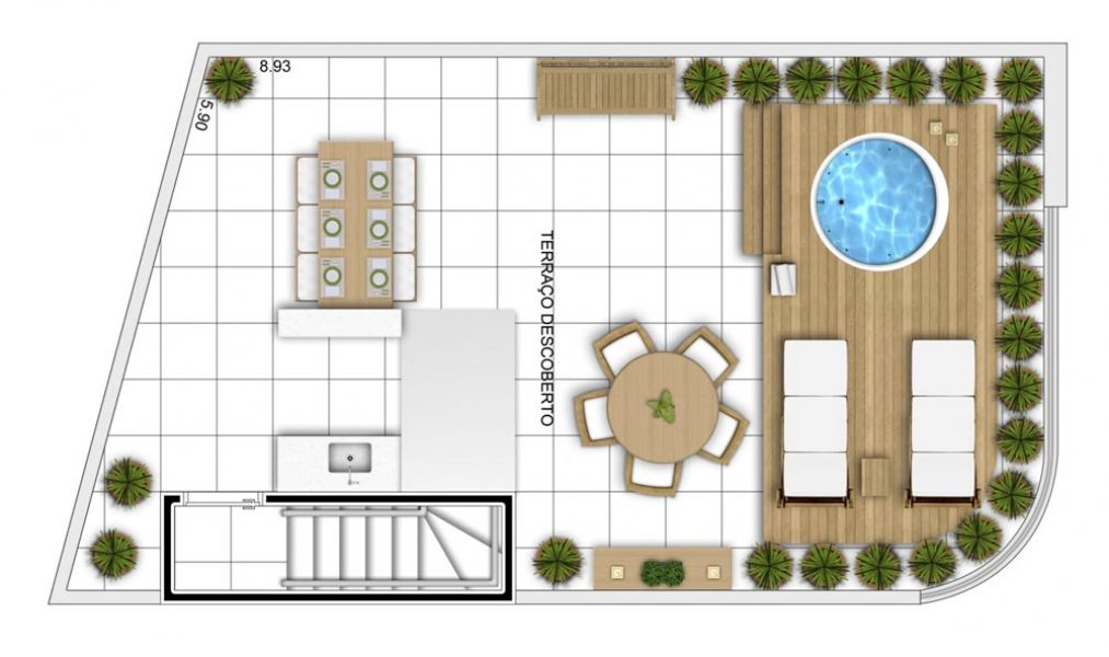 Cobertura em Nova Parnamirim