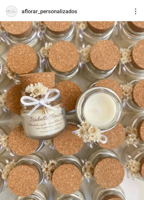 *Velas aromatizada para casamento*