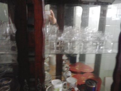 Cristaleira ANTIGA SOMENTE PARA RECIFE