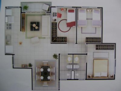 Lançamento de Apartamentos na Planta - ALTOS DE IBORUNA