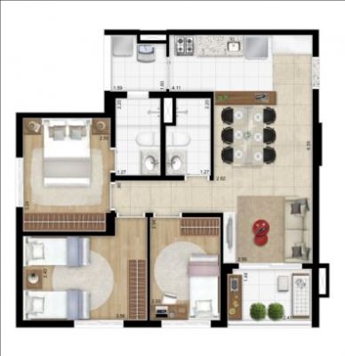 Apartamento Capital Brás - Aptos 1 á 3 dorms 1 suíte - São Paulo !!!!