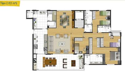 Vendo Apto na Rua Samambaia / Vila Arboreto / 193m²