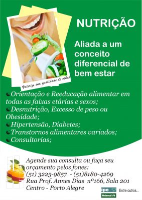 Consultório de Terapia Nutricional - NUTRICIONISTA