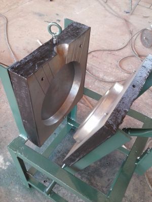 coquilha  para  fabricaçao de suporte de botijao e vaso de plantas