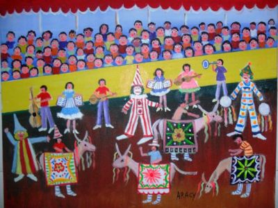 ARACY TEMA FESTA DO BOI MEDIDA 50X40 A VENDA COM AJUR SP 