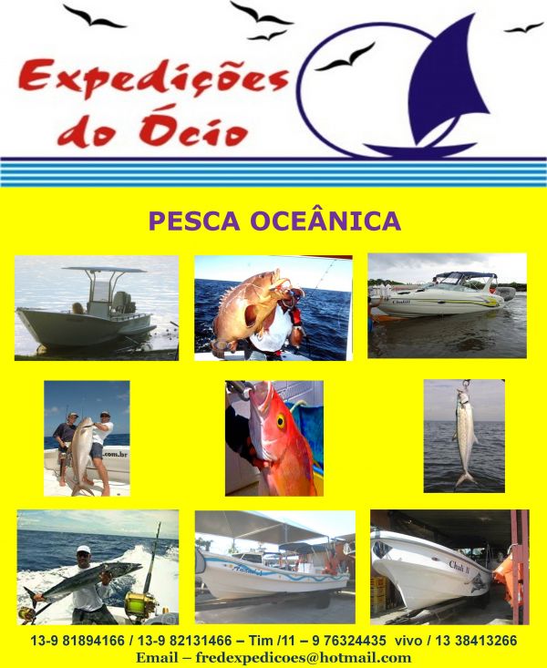 LANCHAS PARA PESCA OCEÂNICA ILHA COMPRIDA