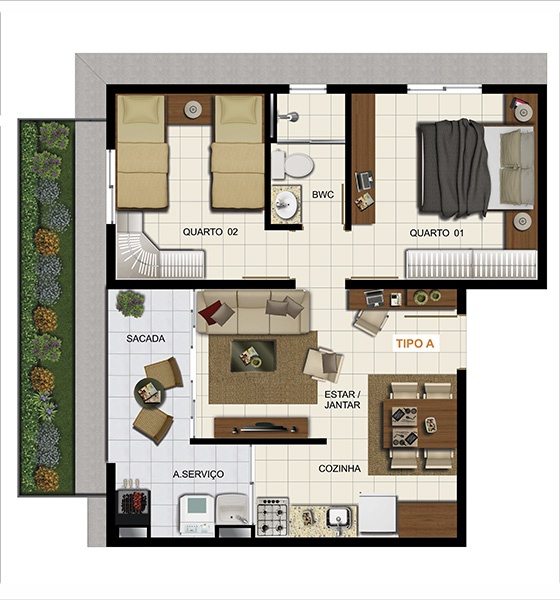 Boulevard das Palmeiras Cristo Rei Içara