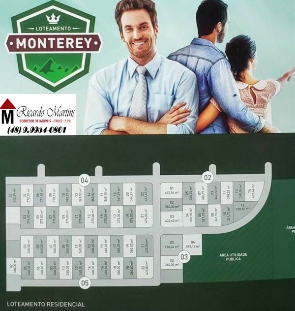 Loteamento Monterey bairro Quarta Linha Criciúma