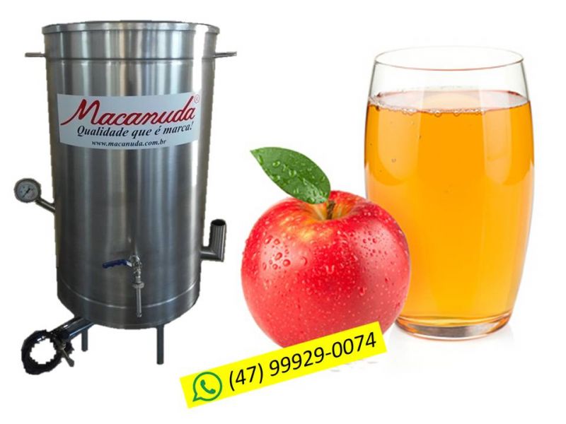 Abacaxi extratora de suco por arraste de vapor marca Macanuda