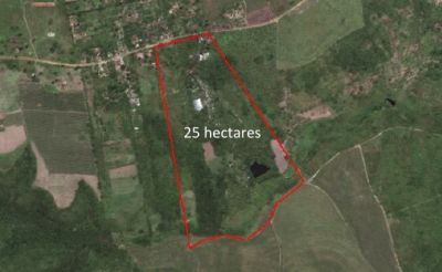 25 hectares próximo a Goiana, PE