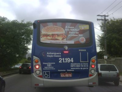 ANUNCIE EM ÔNIBUS - CUSTA POUCO E FUNCIONA