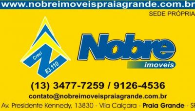 Imoveis na Praia Grande - SP - Nobre Imoveis - oportunidades pré-sal