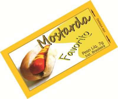 Saches Ketchup, Mostarda, Maionese 7g, Açucar 5g