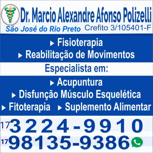 Acupuntura Fisioterapia Marcio Polizelli