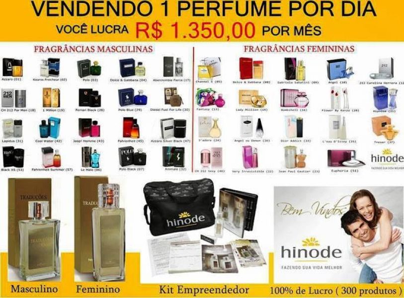 VENHA SER UM REVENDEDOR(A) para a Empresa Hinode Cosméticos AI MESMO EM SUA CIDADE!!!