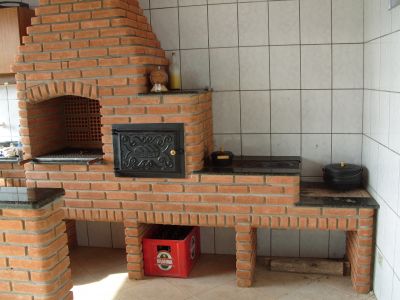 Churrasqueira com forno e fogão à lenha - 7 Grill
