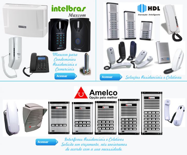 Instalação de Interfones Residencial e Coletivo 21-97385-3022