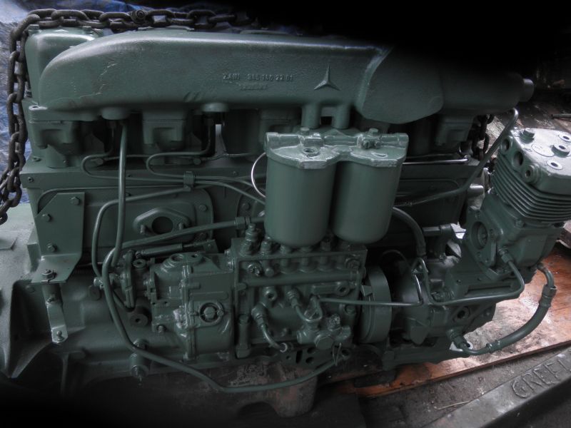 Vendo motor Mercedes 1525 completo
