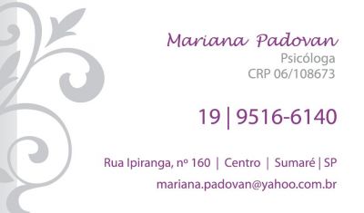 Psicologia Clínica - Mariana Padovan