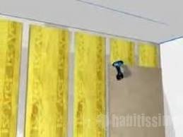 Isolamento acústico de teto, paredes, casa de máquinas, etc. 