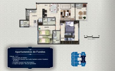 Diamond IV Apartamento 2 quartos Recreio dos Bandeirantes