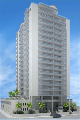 Imovel Novo de Frente para praia 