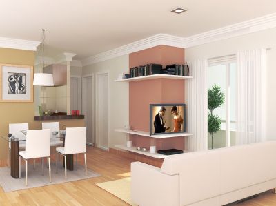 Apto 2 dorms em construção