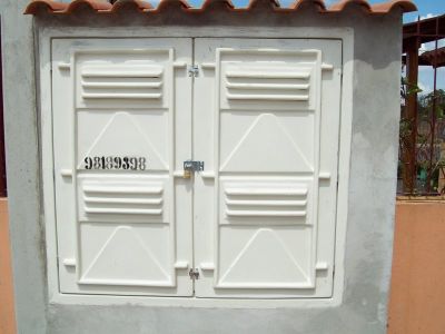 kits poste de luz padrao ceee, rge e aes sul