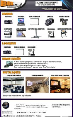 ALUGUEL DE DATASHOW,TELOES,MICROFONES,SOM E NOTEBOOK.