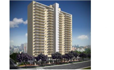 Apartamento de 2 e 1 dormitórios com sacada e vaga de garagem, condomínio completo