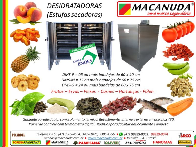 Ervas Medicinais Desidratadas Equipamentos Macanuda