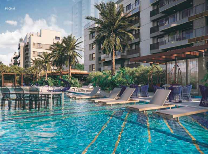 Wave by Yoo Apartamentos 4 aaa 2 quartos na Praia da Barra da Tijuca