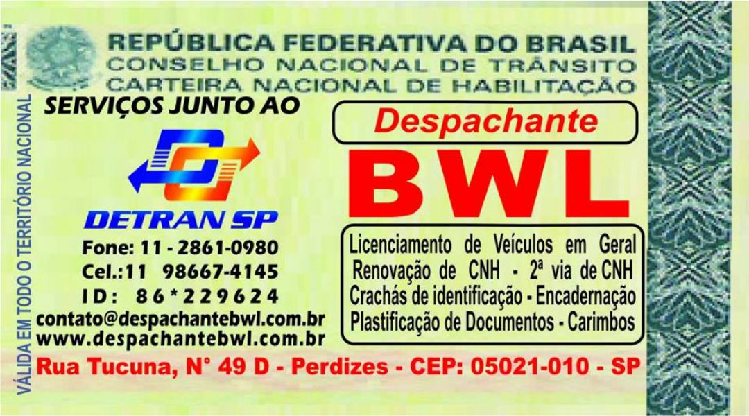 Despachante bwl