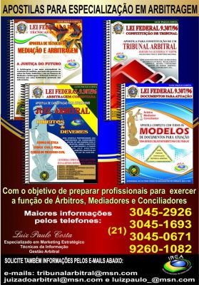 APOSTILA COM PROCEDIMENTOS PARA A CONSTITUIÇÃO DE TRIBUNAL ARBITRAL