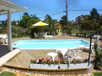 Casa com piscina na Cachoeira para 10 pessoas