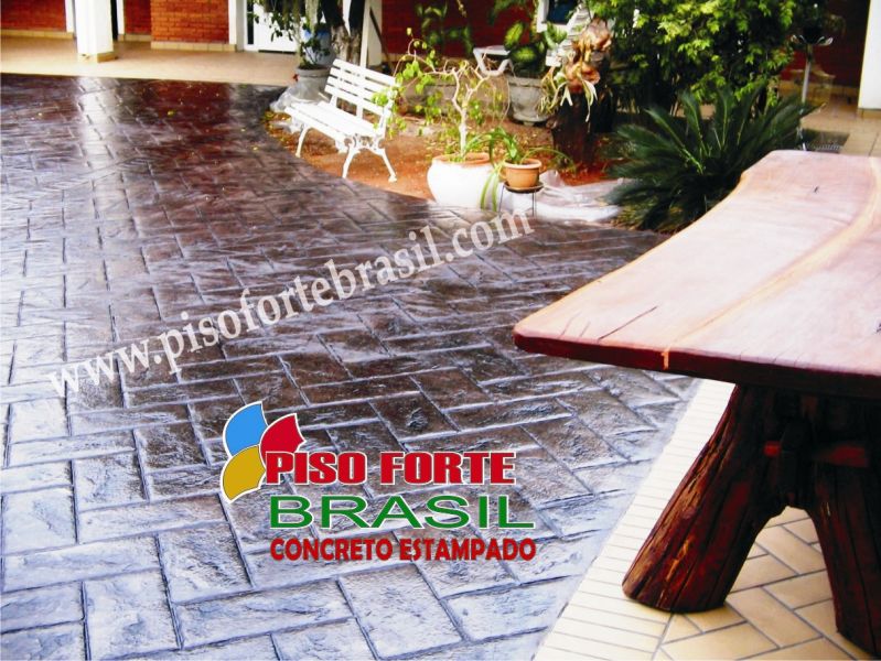 Concreto Estampado em Americana e Região
