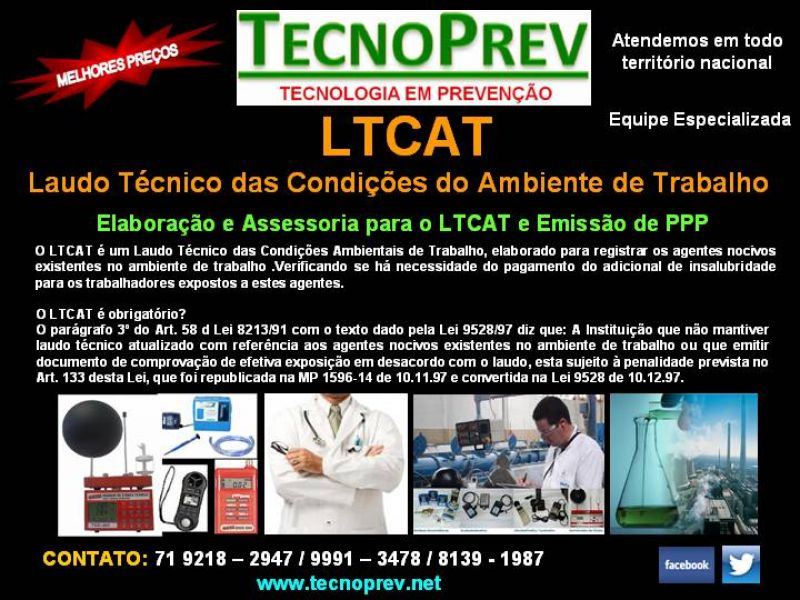 Consultoria em Segurança do Trabalho em Salvador - Tecnoprev