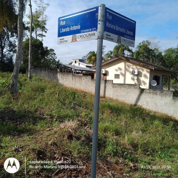 Loteamento San Lorenzo bairro São Defende Criciúma