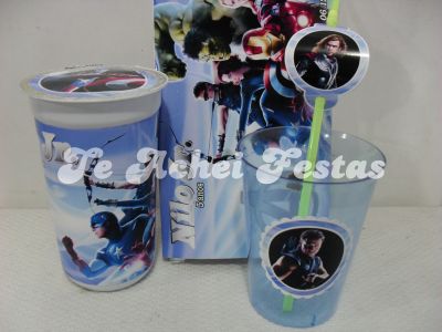 Kit Pipoca Os Vingadores