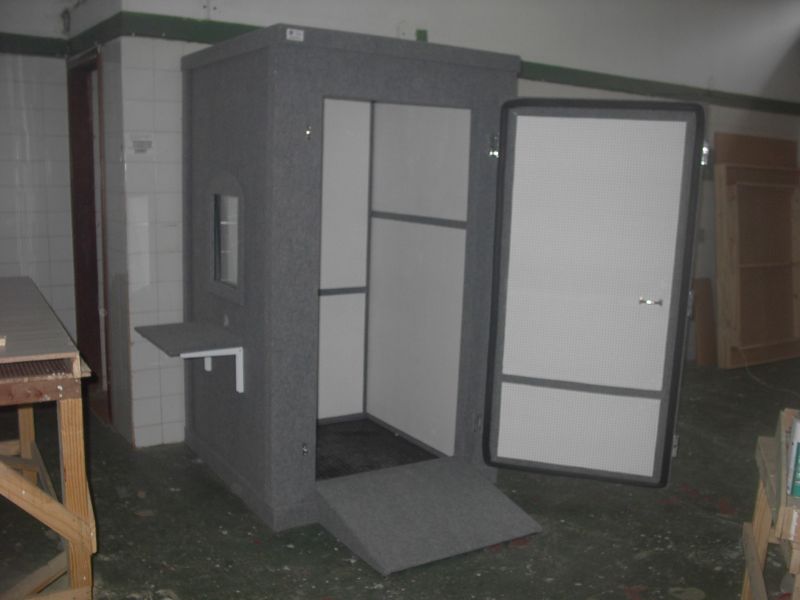 Cabine acústica em madeira vários seguimento