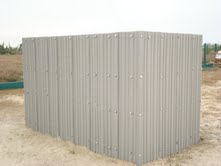 Tapume ecologico para fechamento de áreas